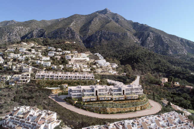 Almazara Hills, modern apartments surrounded by nature close to Marbella