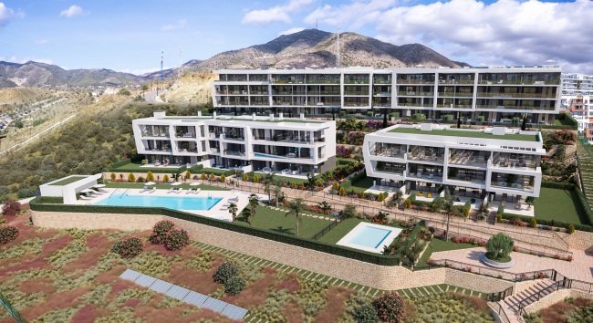 Spectacular New Development in Higuerón Beachside