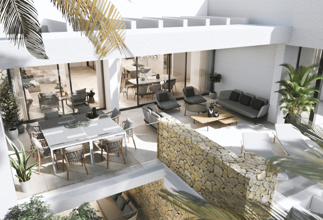 Atico Duplex en venta en New Golden Mile, Estepona Este