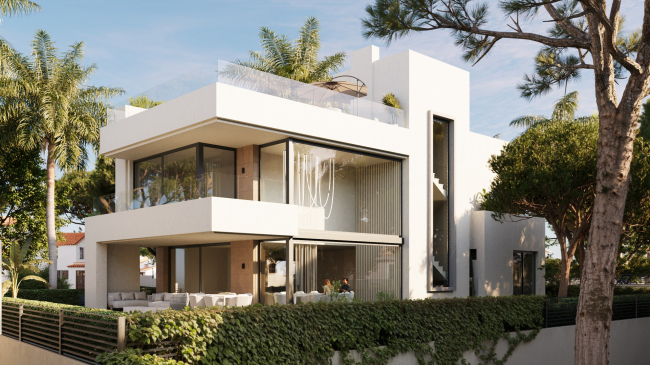 Exclusive New Development: Four Luxurious Beachside Villas in Marbella