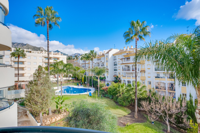 Fantastisk leilighet med 2 soverom i Gran Ducado, et gated community på Marbellas Golden Mile